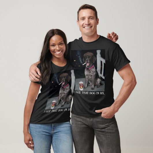我の中にいるあの犬、ジャーマン・ショートヘアード・ポインター Tシャツ (ユニセックス)