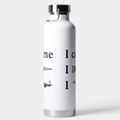 我は来たり、見たり、… ウォーターボトル (右面)