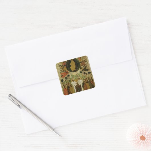 我らの主の昇天 スクエアシール (封筒)