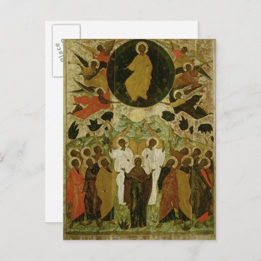 我らの主の昇天 ポストカード (正面/裏面)