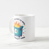 我らの光は輝く コーヒーマグカップ (正面左)