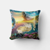 我らの太陽は星であり生命の賜物である クッション (正面)