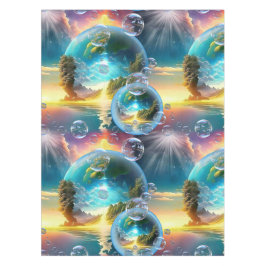 我らの太陽は星であり生命の賜物である テーブルクロス