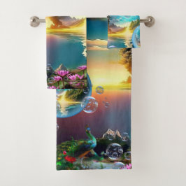 我らの太陽は星であり生命の賜物である バスタオルセット