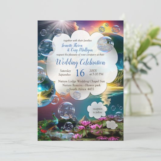 我らの太陽は星であり生命の賜物である 招待状 (スタンド正面)