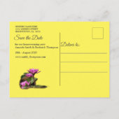 我らの太陽は星であり生命の賜物である 案内ポストカード (裏面)