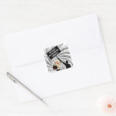 我らの支配者は無能な人間だ スクエアシール (封筒)