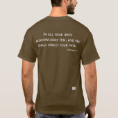 「我らの足のための灯」エディションTシャツ Tシャツ (裏面)