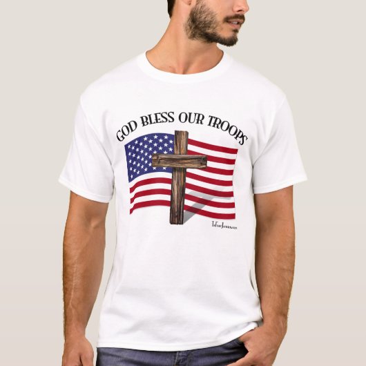 我らの軍を祝福せよ Tシャツ (正面)