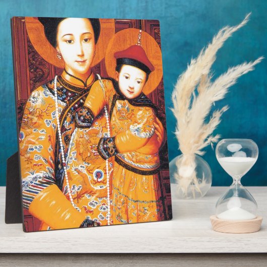 我ら中国の女性(中华圣母,中華聖母)中国のヴァージンマリー フォトプラーク (側面)