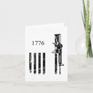 我ら国民は従わない - 銃の権利支持 AR15 カード