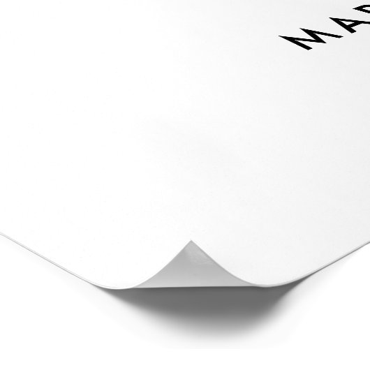 我エレガント々の印結婚象へようこそ ポスター (角)