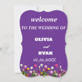 我エレガント々の印結婚象を歓迎 (正面)