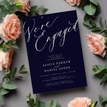 我エレガント々は海軍婚約した婚約パーティ