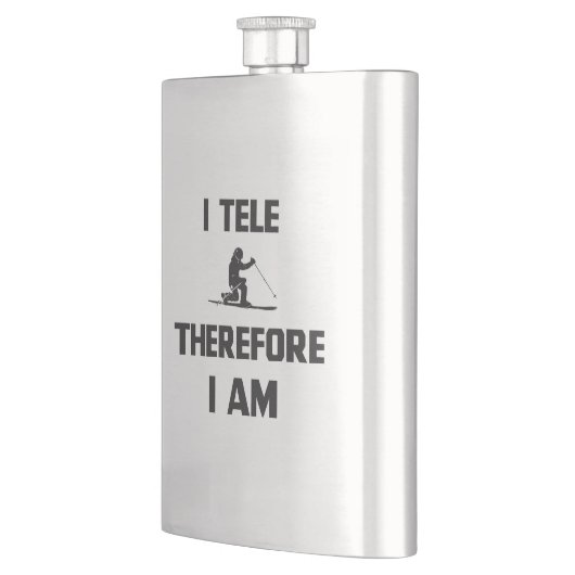 我テレ故に我あり フラスク (左)