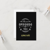 我パーソナライズされた々は誇りを持った君だ カード (正面/裏面インサイチュ)