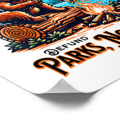 我保護々の国園の基金を取り除くDoge Parks Not P ポスター (角)