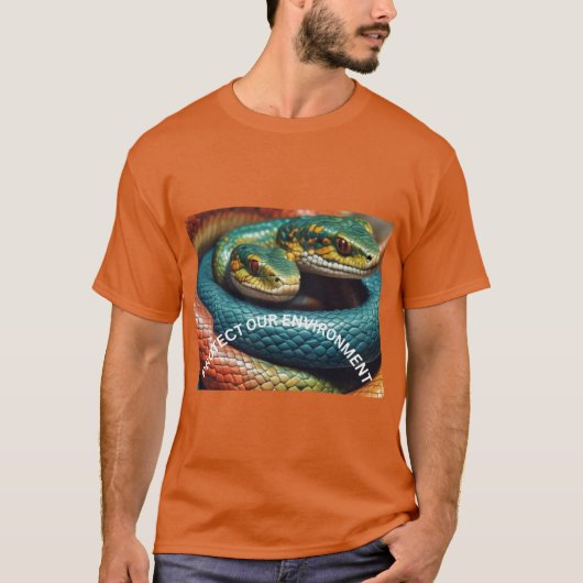 我保護々の環境 Tシャツ (正面)