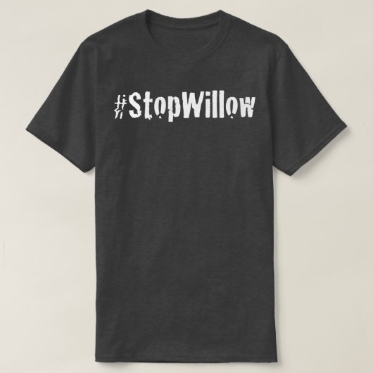 我保護らの地球は未来の柳を守る Tシャツ (デザイン正面)