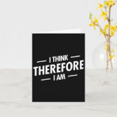 我思故我在 カード (黄色い花)