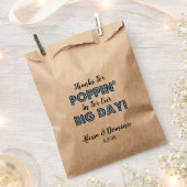 我感謝してい々のビッグデーのネイビーブルーのためのpoppinのために フェイバーバッグ (クリップ留めされた状態)