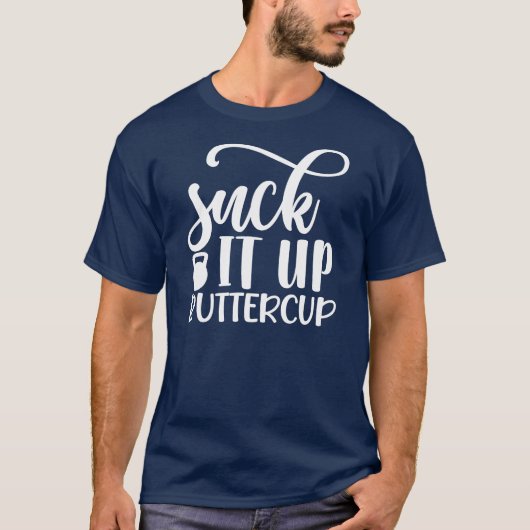 我慢しろバターカップ Tシャツ (正面)