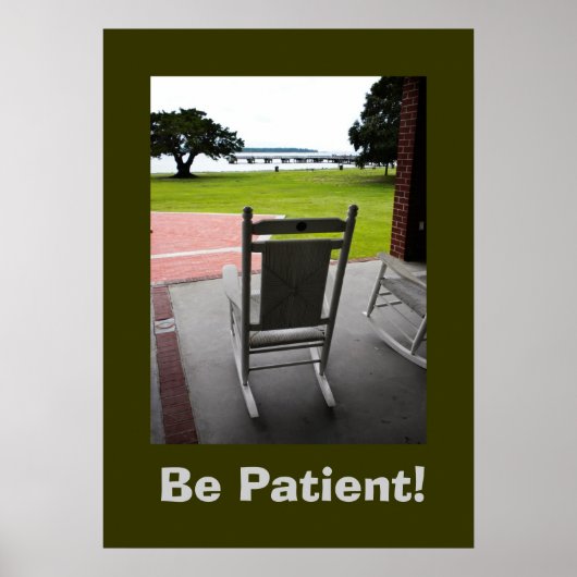 我慢しろ！ ポスター (正面)