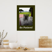 我慢しろ！ ポスター (キッチン)