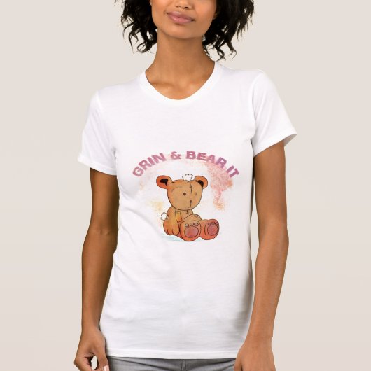 我慢するぞ Tシャツ Tシャツ (正面)
