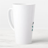 我慢の限界マグカップ カフェラテマグ (左アングル)