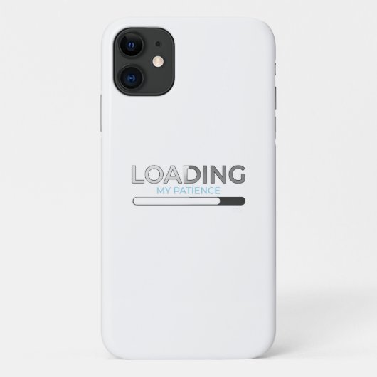 我慢の限界 - おもしろミニマリスト進行度 Case-Mate iPhoneケース (裏面)