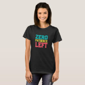 我慢の限界 Tシャツ (正面フル)