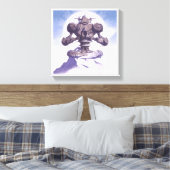 我慢 – CreekBoxのGreg Baldwin キャンバスプリント (インサイチュ (寝室))