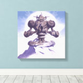 我慢 – CreekBoxのGreg Baldwin キャンバスプリント (インサイチュ (ウッドフロア))