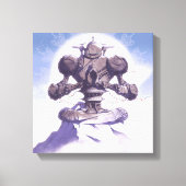 我慢 – CreekBoxのGreg Baldwin キャンバスプリント (正面)