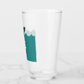 我救々の海洋環境芸術クジラ タンブラーグラス (左)