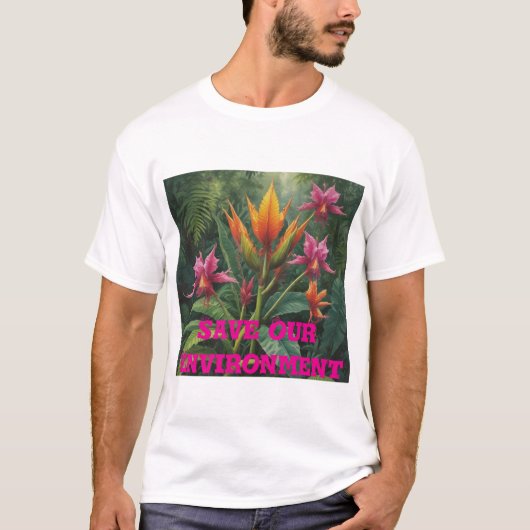 我救々の環境 Tシャツ (正面)