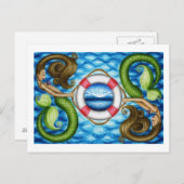 我救海の人魚 ポストカード (正面/裏面)