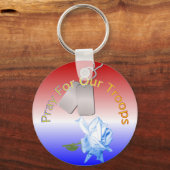 我祈軍のキーチェーン キーホルダー (正面)