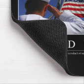 我統一された々の立場:感動的引用文 マウスパッド (コーナー)