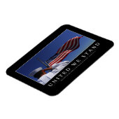 我統一された々の立場:感動的引用文 マグネット (左側)