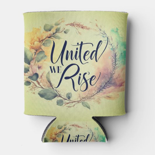 我統一された々は上昇 缶クーラー (正面)