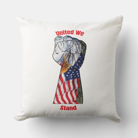 我統一された々は立つ クッション (正面)