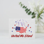 我統一された々は立つ ポストカード (スタンド正面)