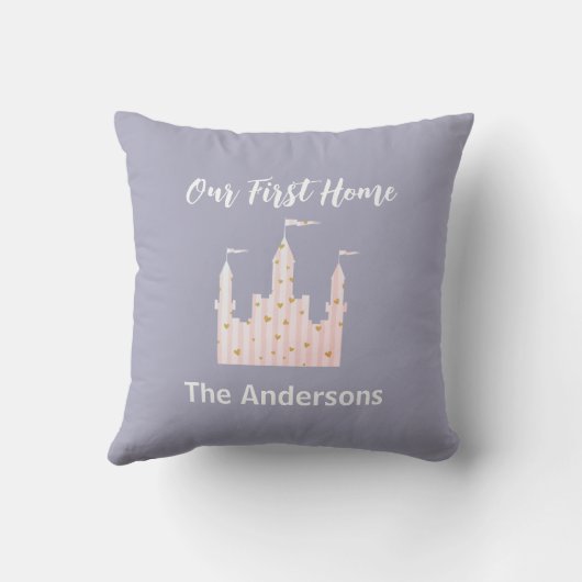 我魅力的々の最初のホームキャッスル クッション (裏面)