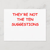 戒め ポストカード (正面)