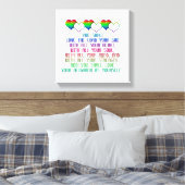 戒もっとも偉大 キャンバスプリント (インサイチュ (寝室))