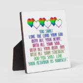 戒もっとも偉大 フォトプラーク (正面)