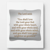 戒もっとも偉大 フォトプラーク (正面)