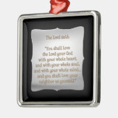 戒もっとも偉大 メタルオーナメント (左)